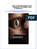 PDF Fundamentals of General Organic and Biological Chemistry 7Th Edition John E Mcmurry Ebook Full Chapter