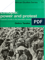 Ethiopia Power and Protest Peasant Revolts in the Twentieth Century