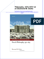 Download textbook French Philosophy 1572 1675 1St Edition Desmond M Clarke ebook all chapter pdf 