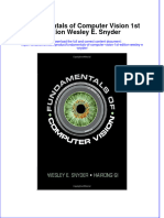 Download textbook Fundamentals Of Computer Vision 1St Edition Wesley E Snyder ebook all chapter pdf 
