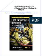 Download textbook First Responders Handbook An Introduction Second Edition Michael L Madigan ebook all chapter pdf 