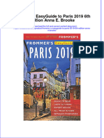 Download textbook Frommer S Easyguide To Paris 2019 6Th Edition Anna E Brooke ebook all chapter pdf 