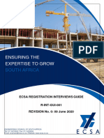 ECSA Registration Interviews Guide