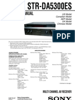 Service Manual: STR-DA5300ES