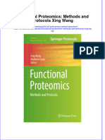 Textbook Functional Proteomics Methods and Protocols Xing Wang Ebook All Chapter PDF