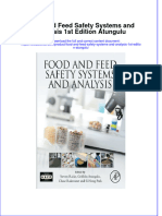 Download textbook Food And Feed Safety Systems And Analysis 1St Edition Atungulu ebook all chapter pdf 