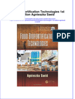 Textbook Food Biofortification Technologies 1St Edition Agnieszka Saeid Ebook All Chapter PDF