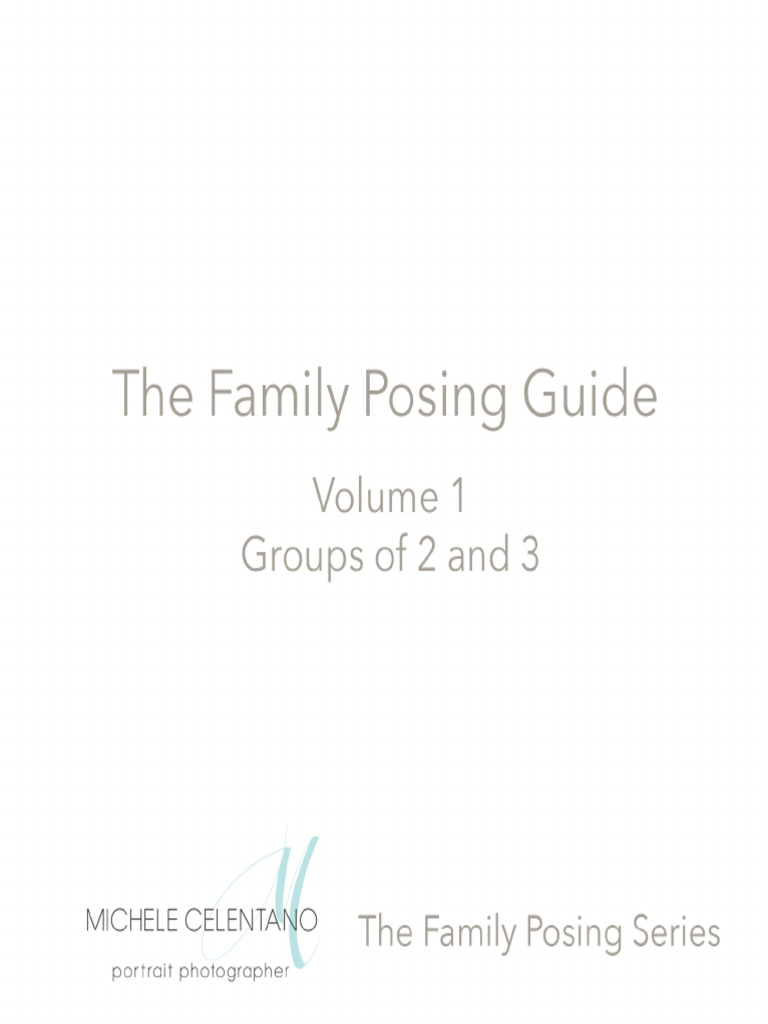 Family Posing Guide PDF