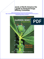 PDF Garden Insects of North America The Ultimate Guide To Backyard Bugs Whitney Cranshaw Ebook Full Chapter