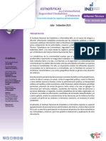 Boletin - Estadisticas - Seguridad Julio Setiembre 2023