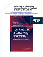 PDF From Assessing To Conserving Biodiversity Conceptual and Practical Challenges Elena Casetta Ebook Full Chapter