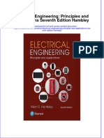 PDF Electrical Engineering Principles and Applications Seventh Edition Hambley Ebook Full Chapter