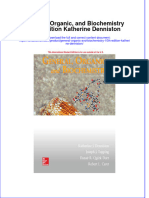 Download pdf General Organic And Biochemistry 10Th Edition Katherine Denniston ebook full chapter 