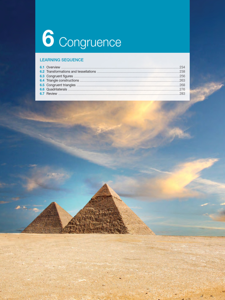 C 06 Congr Uence | PDF | Shape | Triangle