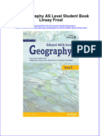 Textbook Gce Geography As Level Student Book Linsay Frost Ebook All Chapter PDF