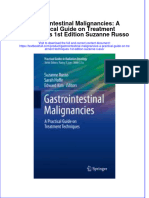 Textbook Gastrointestinal Malignancies A Practical Guide On Treatment Techniques 1St Edition Suzanne Russo Ebook All Chapter PDF