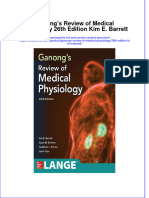 Download textbook Ganongs Review Of Medical Physiology 26Th Edition Kim E Barrett ebook all chapter pdf 