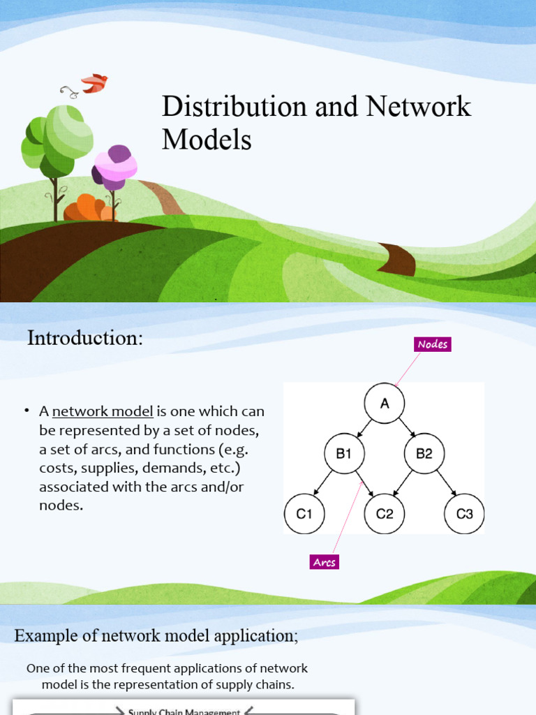 Network Models in Supply Chain Analysis | PDF | Applied Mathematics ...