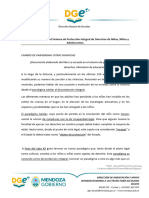 El Rol de La Escuela en El Sistema de Protección Integral de Derechos de Niñas, Niños y Adolescentes.