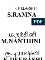 Nama Tamil Tahun 1