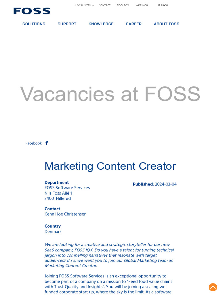 Marketing Content Creator Role | PDF | Marketing | Brand