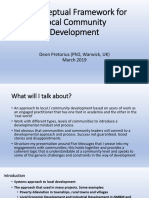A Conceptual Framework For Local Community Development 02 D Pretorius
