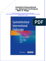PDF Gastrointestinal Interventional Endoscopy Advanced Techniques Mihir S Wagh Ebook Full Chapter