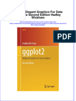 PDF Ggplot2 Elegant Graphics For Data Analysis Second Edition Hadley Wickham Ebook Full Chapter
