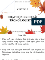 Chuong 7 Kho Bai Trong Logistics