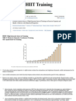 HIIT Training Article