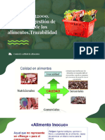 Sistemas de Gestión de La Inocuidad de Los Alimentos, Trazabilidad