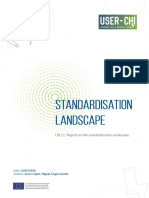 D8.11 USER CHI - Report On The Standardization Landscape
