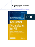 Download textbook Geospatial Technologies For All Ali Mansourian ebook all chapter pdf 