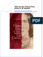 Textbook George Eliot For The Twenty First Century K M Newton Ebook All Chapter PDF