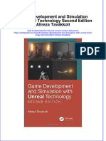 PDF Game Development and Simulation With Unreal Technology Second Edition Alireza Tavakkoli Ebook Full Chapter