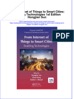 Textbook From Internet of Things To Smart Cities Enabling Technologies 1St Edition Hongjian Sun Ebook All Chapter PDF