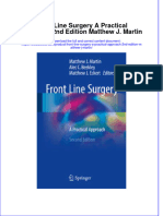 Textbook Front Line Surgery A Practical Approach 2Nd Edition Matthew J Martin Ebook All Chapter PDF