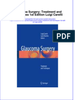 Textbook Glaucoma Surgery Treatment and Techniques 1St Edition Luigi Caretti Ebook All Chapter PDF