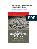 Textbook Global Environmental Politics Seventh Edition Edition Brown Ebook All Chapter PDF