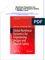Download textbook Global Nonlinear Dynamics For Engineering Design And System Safety Stefano Lenci ebook all chapter pdf 