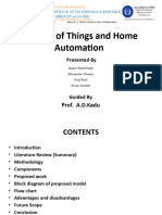 Internet of Things and Home Automation1