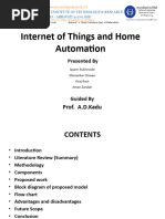 Internet of Things and Home Automation1