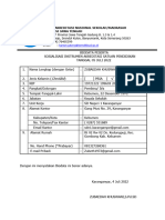 Biodata Sosialisasi Akreditasi