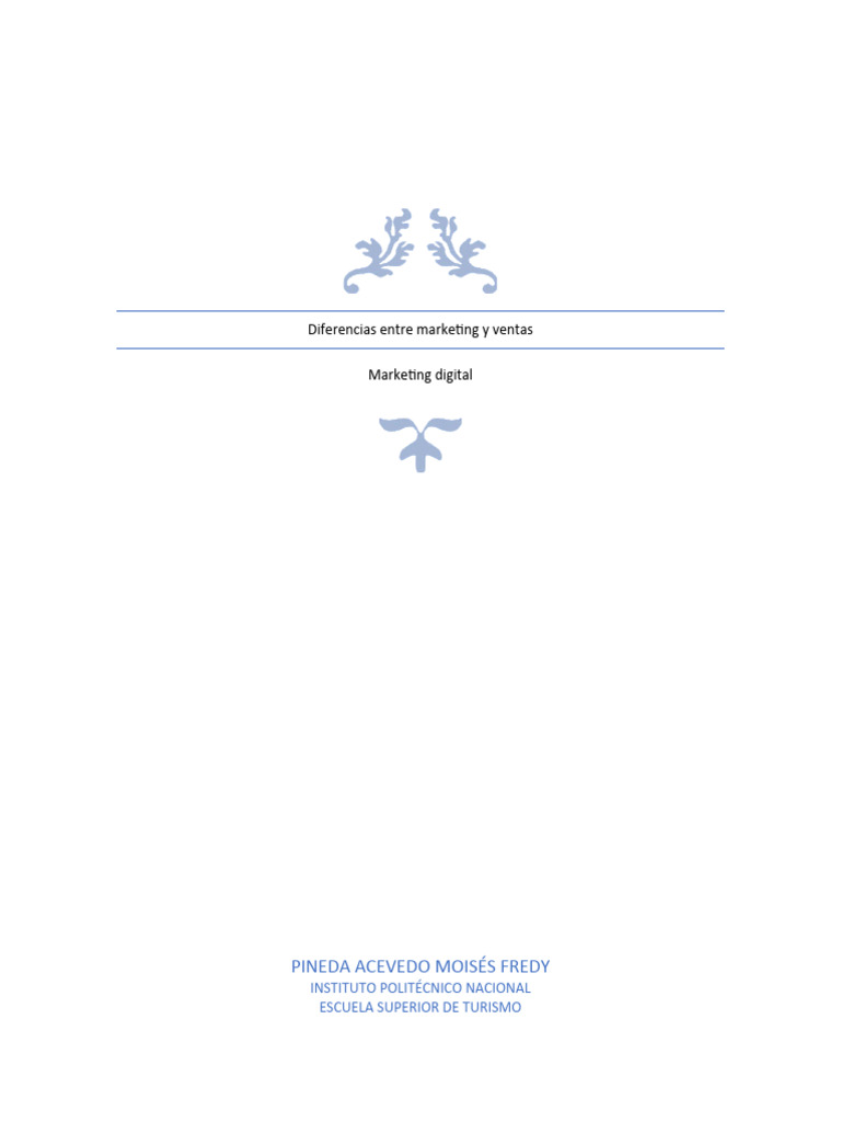 Diferencias Entre Marketing Y Ventas Descargar Gratis Pdf Marketing