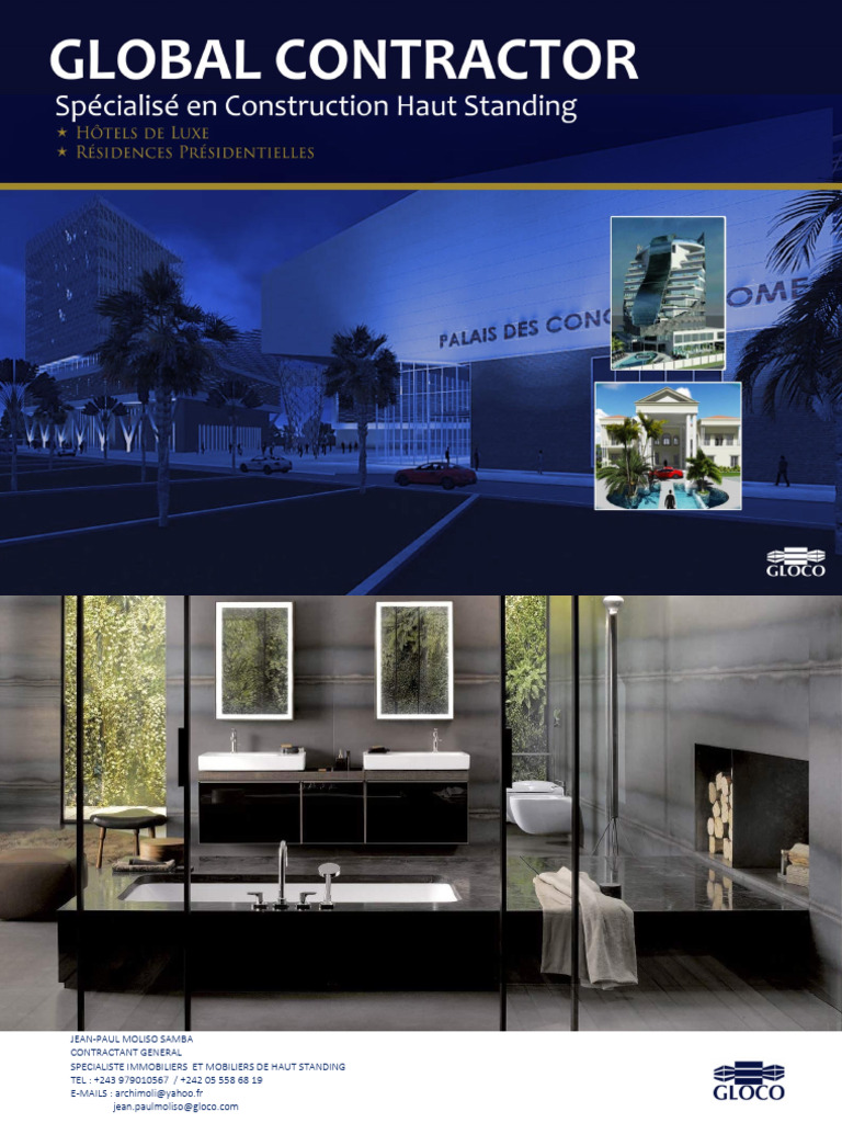 GLOCO : Expert en construction haut de gamme | PDF | Architecte