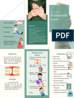 Folleto Tríptico Programa Fiestas Patronales Moderno Verde