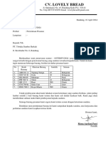 Surat Permintaan Pesanan (KOMBIS)