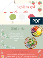 Trải Nghiệm Gói Bánh Trôi