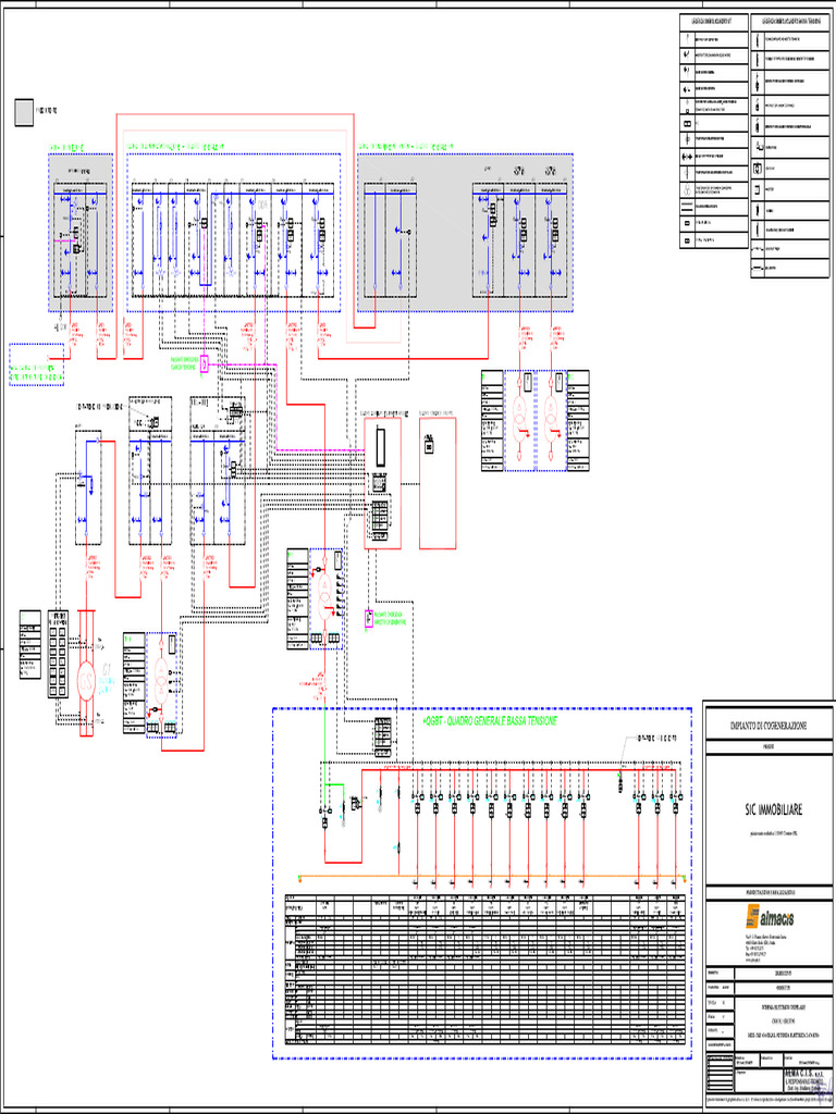 All1 - Schema Elettrico Unifilare | PDF