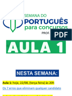 Português- AULA 1 com anotações